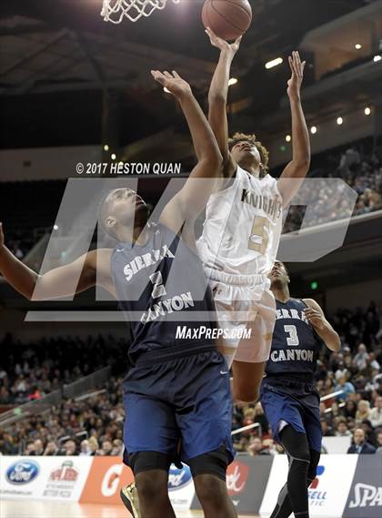 Thumbnail 3 in Sierra Canyon vs. Bishop Montgomery (CIF-SS Open Semi-Final) photogallery.