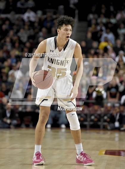Thumbnail 1 in Sierra Canyon vs. Bishop Montgomery (CIF-SS Open Semi-Final) photogallery.