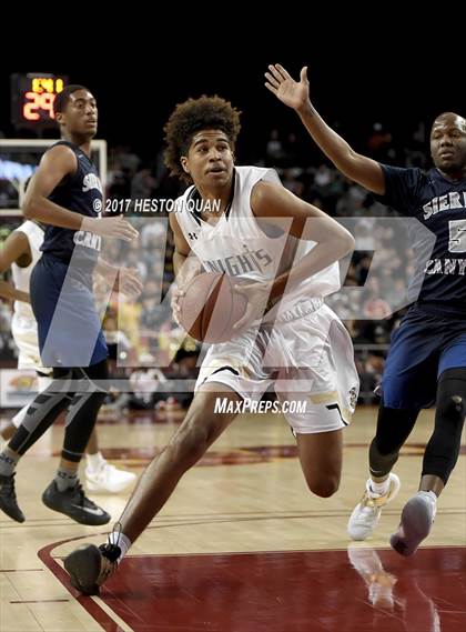 Thumbnail 1 in Sierra Canyon vs. Bishop Montgomery (CIF-SS Open Semi-Final) photogallery.
