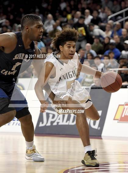 Thumbnail 2 in Sierra Canyon vs. Bishop Montgomery (CIF-SS Open Semi-Final) photogallery.