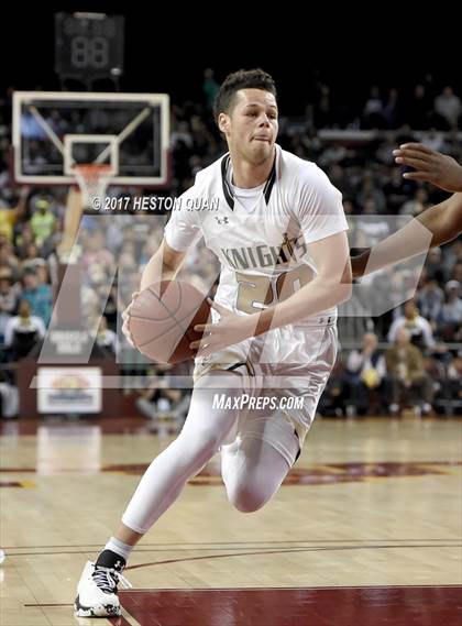 Thumbnail 1 in Sierra Canyon vs. Bishop Montgomery (CIF-SS Open Semi-Final) photogallery.