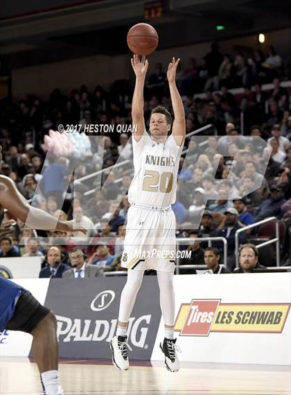 Thumbnail 3 in Sierra Canyon vs. Bishop Montgomery (CIF-SS Open Semi-Final) photogallery.