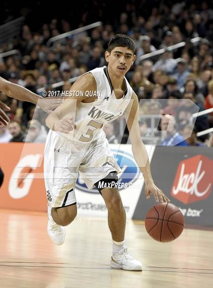 Thumbnail 2 in Sierra Canyon vs. Bishop Montgomery (CIF-SS Open Semi-Final) photogallery.