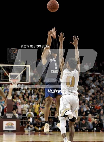 Thumbnail 1 in Sierra Canyon vs. Bishop Montgomery (CIF-SS Open Semi-Final) photogallery.