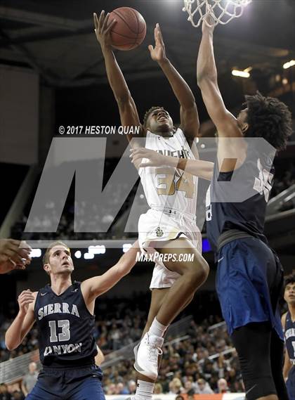Thumbnail 1 in Sierra Canyon vs. Bishop Montgomery (CIF-SS Open Semi-Final) photogallery.