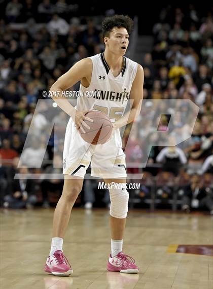 Thumbnail 3 in Sierra Canyon vs. Bishop Montgomery (CIF-SS Open Semi-Final) photogallery.