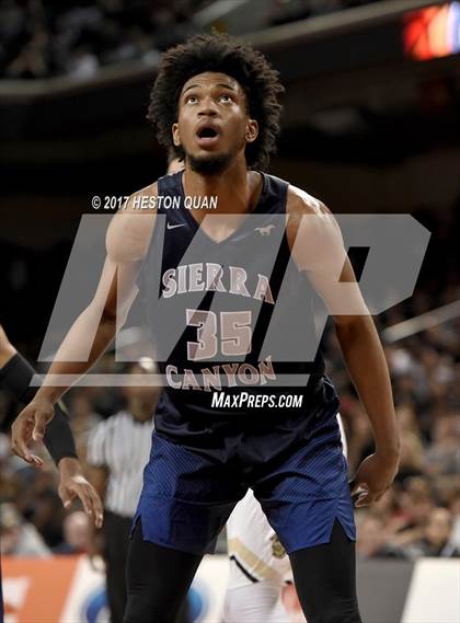 Thumbnail 1 in Sierra Canyon vs. Bishop Montgomery (CIF-SS Open Semi-Final) photogallery.