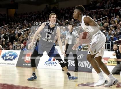 Thumbnail 1 in Sierra Canyon vs. Bishop Montgomery (CIF-SS Open Semi-Final) photogallery.