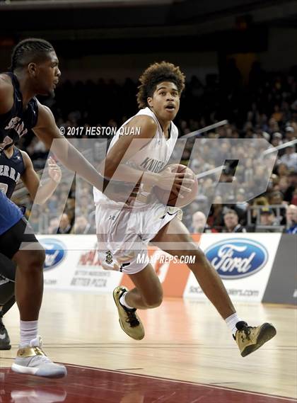 Thumbnail 3 in Sierra Canyon vs. Bishop Montgomery (CIF-SS Open Semi-Final) photogallery.