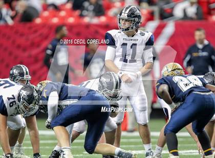 Thumbnail 1 in Eagle's Landing Christian Academy vs. Fellowship Christian (GHSA 1A Private Final) photogallery.