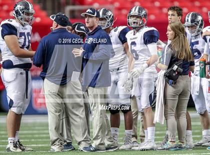 Thumbnail 1 in Eagle's Landing Christian Academy vs. Fellowship Christian (GHSA 1A Private Final) photogallery.