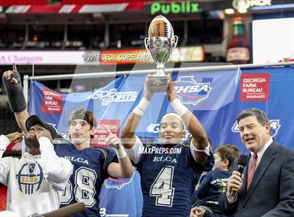 Thumbnail 2 in Eagle's Landing Christian Academy vs. Fellowship Christian (GHSA 1A Private Final) photogallery.