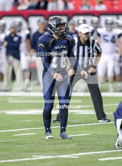 Thumbnail 2 in Eagle's Landing Christian Academy vs. Fellowship Christian (GHSA 1A Private Final) photogallery.