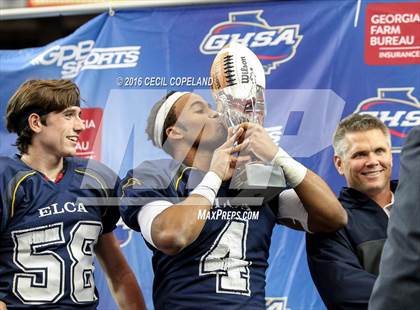 Thumbnail 2 in Eagle's Landing Christian Academy vs. Fellowship Christian (GHSA 1A Private Final) photogallery.