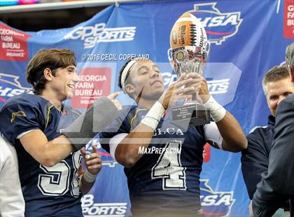 Thumbnail 3 in Eagle's Landing Christian Academy vs. Fellowship Christian (GHSA 1A Private Final) photogallery.