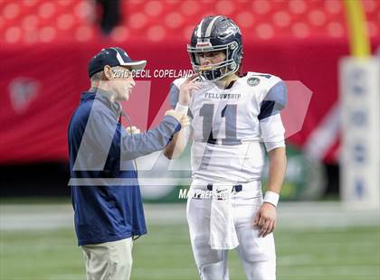 Thumbnail 3 in Eagle's Landing Christian Academy vs. Fellowship Christian (GHSA 1A Private Final) photogallery.