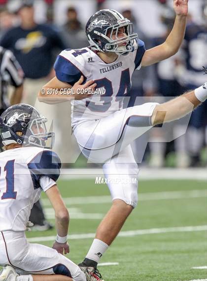 Thumbnail 2 in Eagle's Landing Christian Academy vs. Fellowship Christian (GHSA 1A Private Final) photogallery.