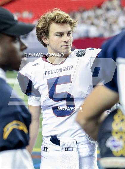 Thumbnail 2 in Eagle's Landing Christian Academy vs. Fellowship Christian (GHSA 1A Private Final) photogallery.