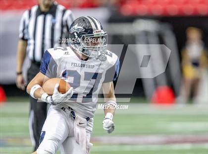 Thumbnail 1 in Eagle's Landing Christian Academy vs. Fellowship Christian (GHSA 1A Private Final) photogallery.