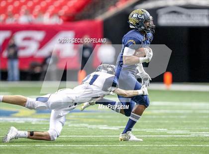 Thumbnail 1 in Eagle's Landing Christian Academy vs. Fellowship Christian (GHSA 1A Private Final) photogallery.