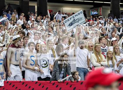 Thumbnail 1 in Eagle's Landing Christian Academy vs. Fellowship Christian (GHSA 1A Private Final) photogallery.