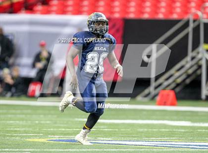 Thumbnail 1 in Eagle's Landing Christian Academy vs. Fellowship Christian (GHSA 1A Private Final) photogallery.