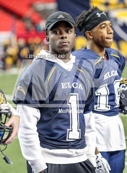 Thumbnail 1 in Eagle's Landing Christian Academy vs. Fellowship Christian (GHSA 1A Private Final) photogallery.
