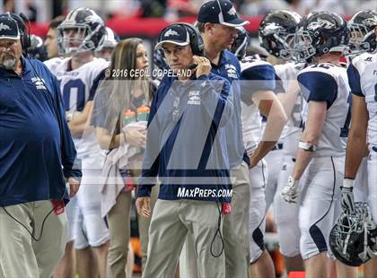 Thumbnail 1 in Eagle's Landing Christian Academy vs. Fellowship Christian (GHSA 1A Private Final) photogallery.