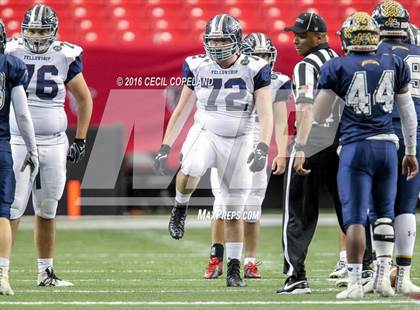 Thumbnail 1 in Eagle's Landing Christian Academy vs. Fellowship Christian (GHSA 1A Private Final) photogallery.