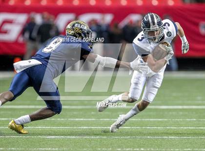 Thumbnail 1 in Eagle's Landing Christian Academy vs. Fellowship Christian (GHSA 1A Private Final) photogallery.