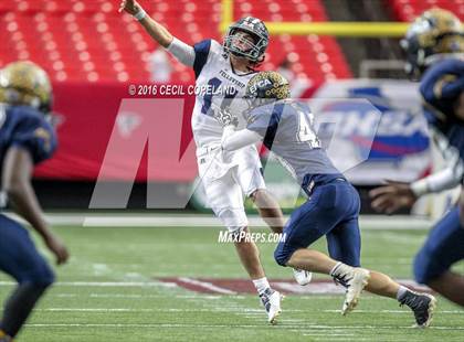 Thumbnail 1 in Eagle's Landing Christian Academy vs. Fellowship Christian (GHSA 1A Private Final) photogallery.