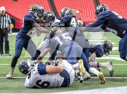 Thumbnail 1 in Eagle's Landing Christian Academy vs. Fellowship Christian (GHSA 1A Private Final) photogallery.
