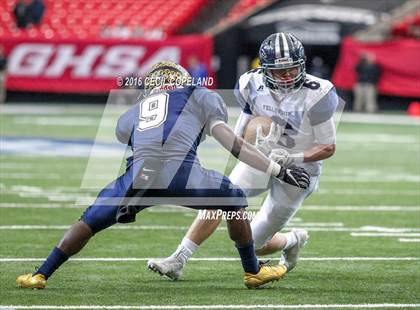 Thumbnail 1 in Eagle's Landing Christian Academy vs. Fellowship Christian (GHSA 1A Private Final) photogallery.