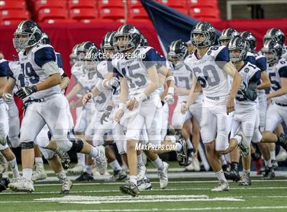 Thumbnail 1 in Eagle's Landing Christian Academy vs. Fellowship Christian (GHSA 1A Private Final) photogallery.