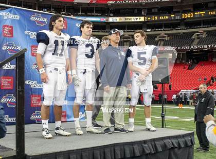 Thumbnail 2 in Eagle's Landing Christian Academy vs. Fellowship Christian (GHSA 1A Private Final) photogallery.
