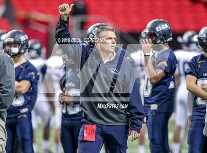 Thumbnail 2 in Eagle's Landing Christian Academy vs. Fellowship Christian (GHSA 1A Private Final) photogallery.
