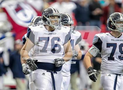 Thumbnail 2 in Eagle's Landing Christian Academy vs. Fellowship Christian (GHSA 1A Private Final) photogallery.