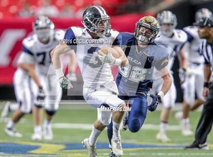 Thumbnail 1 in Eagle's Landing Christian Academy vs. Fellowship Christian (GHSA 1A Private Final) photogallery.