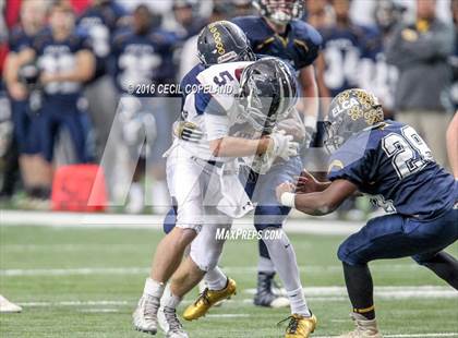 Thumbnail 1 in Eagle's Landing Christian Academy vs. Fellowship Christian (GHSA 1A Private Final) photogallery.