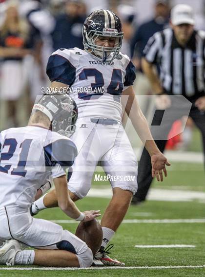Thumbnail 3 in Eagle's Landing Christian Academy vs. Fellowship Christian (GHSA 1A Private Final) photogallery.