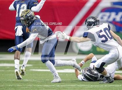 Thumbnail 1 in Eagle's Landing Christian Academy vs. Fellowship Christian (GHSA 1A Private Final) photogallery.