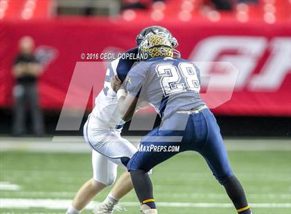 Thumbnail 1 in Eagle's Landing Christian Academy vs. Fellowship Christian (GHSA 1A Private Final) photogallery.