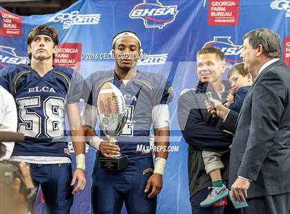 Thumbnail 2 in Eagle's Landing Christian Academy vs. Fellowship Christian (GHSA 1A Private Final) photogallery.