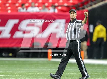 Thumbnail 3 in Eagle's Landing Christian Academy vs. Fellowship Christian (GHSA 1A Private Final) photogallery.