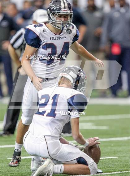 Thumbnail 3 in Eagle's Landing Christian Academy vs. Fellowship Christian (GHSA 1A Private Final) photogallery.