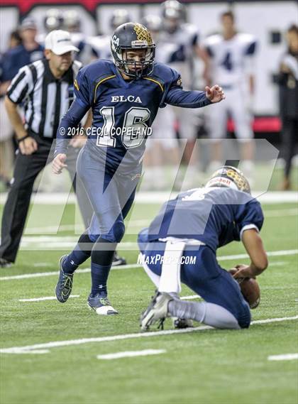 Thumbnail 3 in Eagle's Landing Christian Academy vs. Fellowship Christian (GHSA 1A Private Final) photogallery.