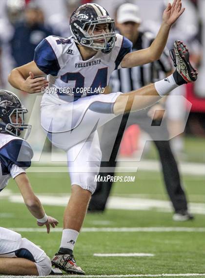 Thumbnail 2 in Eagle's Landing Christian Academy vs. Fellowship Christian (GHSA 1A Private Final) photogallery.