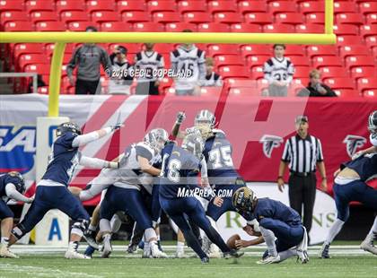 Thumbnail 1 in Eagle's Landing Christian Academy vs. Fellowship Christian (GHSA 1A Private Final) photogallery.