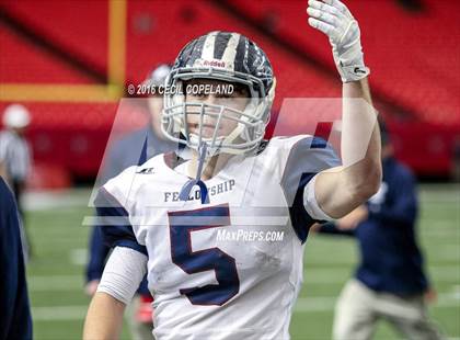Thumbnail 1 in Eagle's Landing Christian Academy vs. Fellowship Christian (GHSA 1A Private Final) photogallery.