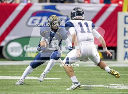 Thumbnail 1 in Eagle's Landing Christian Academy vs. Fellowship Christian (GHSA 1A Private Final) photogallery.
